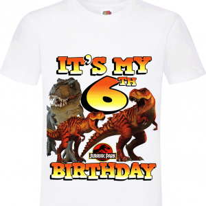 Trex Dinosaur It's my 6th Birthday 5