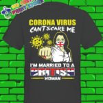 Corona Virus 2020 Covid 19 Black Tshirt 2