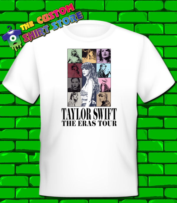 Taylor Swift The Eras Tour Tshirt Kids