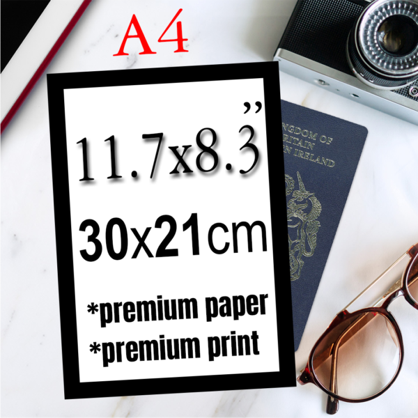 Premium Photo Prints A4