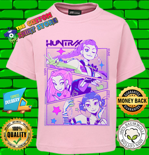 KPop Demon Hunters HUNTRiX T-shirts