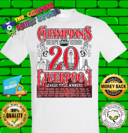 Liverpool Champions Kings Of Premier League 20 shirt 2024 2025 Kids tshirt - Image 3