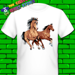 Running Horses Drawing #8