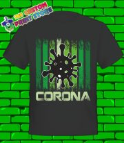 Corona Virus 2020 Covid 19 Black Tshirt