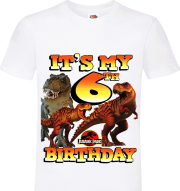 Trex Dinosaur It's my 6th Birthday