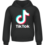 TikTok Kids Hoodie Black Tik Tok Hoodie
