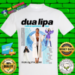 Dua Lipa Concert T-Shirt Mens Unisex – Dublin, 27th June 2025