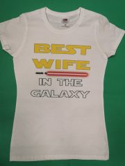 BEST WIFE IN THE GALAXY Star Wars Tshirt